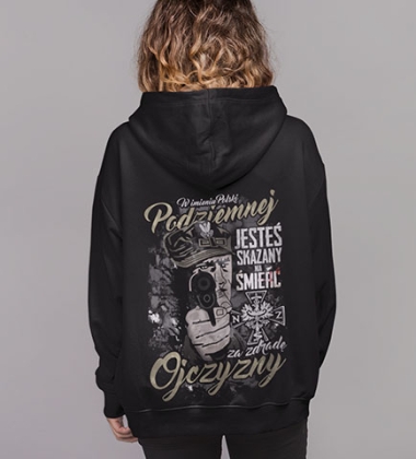 Damska bluza z kapturem W IMIENIU